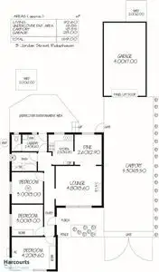 Floorplan of Homely house listing, 3 Jordan Street, Ridgehaven SA 5097