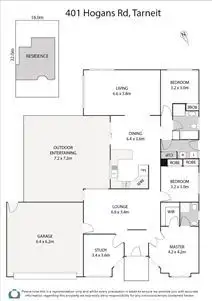 Floorplan of Homely house listing, 401. Hogans Road, Tarneit VIC 3029