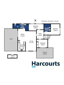 Floorplan of Homely unit listing, 1/3 Wells Parade, Blackmans Bay TAS 7052