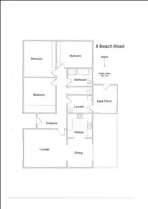 Floorplan of Homely house listing, 8 Beach Road, Currie TAS 7256