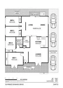 Floorplan of Homely house listing, 18 Prince Edward Drive, Dapto NSW 2530