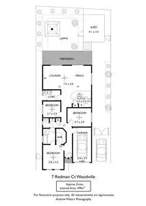 Floorplan of Homely house listing, 7 Redman Court, Woodville SA 5011