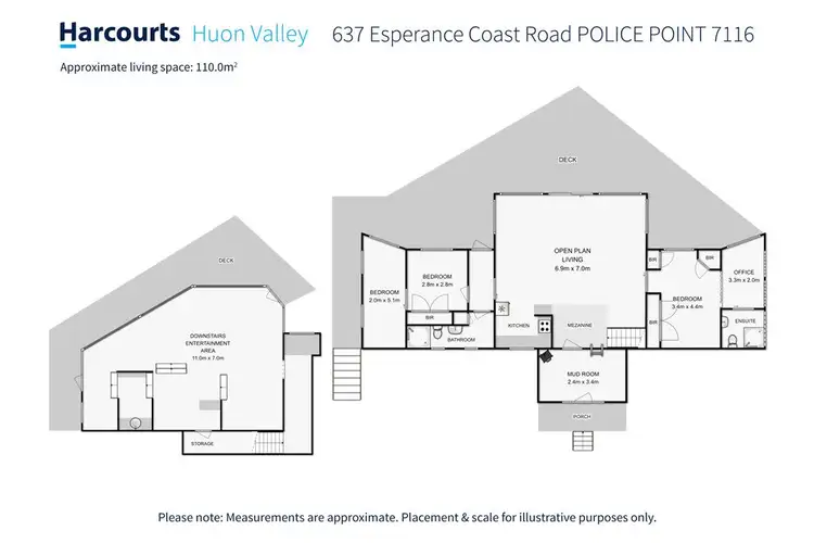 Floorplan of Homely house listing, 637 Esperance Coast Road, Police Point TAS 7116
