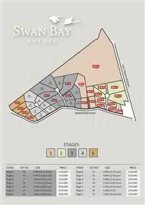 Floorplan of Homely land listing, 2043 Windermere Road, Swan Bay TAS 7252
