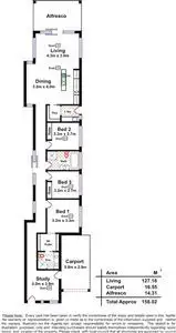 Floorplan of Homely house listing, 11A Ramsay Avenue, Hillcrest SA 5086