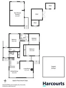 Floorplan of Homely house listing, 17 Fenton Street, Midway Point TAS 7171
