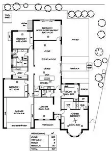 Floorplan of Homely house listing, 108 Gloucester Avenue, Belair SA 5052