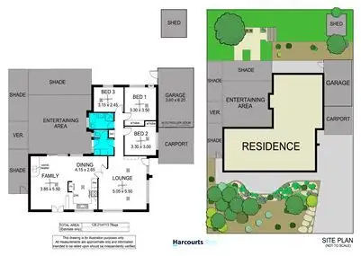 Floorplan of Homely house listing, 12 Neeangarra Crescent, Hallett Cove SA 5158