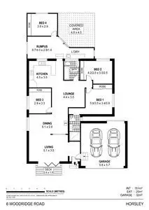 Floorplan of Homely house listing, 6 Woodridge Road, Horsley NSW 2530
