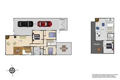Floorplan of Homely house listing, 143 Narre Warren - Cranbourne Road, Cranbourne VIC 3977