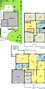 Floorplan of Homely house listing, 10 Glenview Court, Avondale Heights VIC 3034