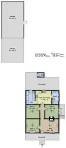 Floorplan of Homely house listing, 4 David Street, Lobethal SA 5241