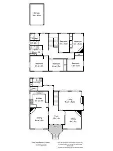 Floorplan of Homely house listing, 9a Swan Street, North Hobart TAS 7000
