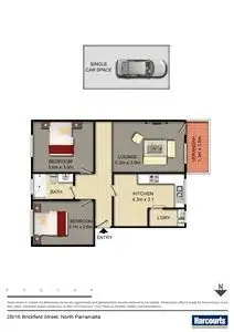 Floorplan of Homely unit listing, 2B/16 Brickfield Street, North Parramatta NSW 2151