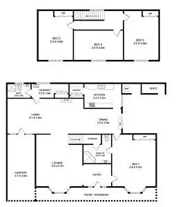 Floorplan of Homely house listing, 2A Wilaroo Avenue, Beaumont SA 5066