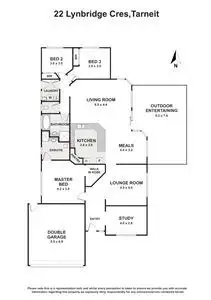 Floorplan of Homely house listing, 22 Lynbridge Crescent, Tarneit VIC 3029