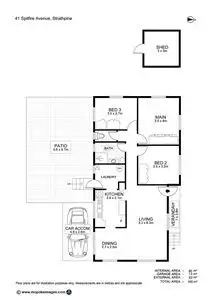 Floorplan of Homely house listing, 41 Spitfire Avenue, Strathpine QLD 4500