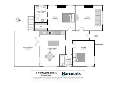 Floorplan of Homely house listing, 3 Wentworth Street, Newstead TAS 7250