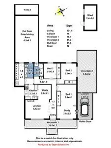 Floorplan of Homely house listing, 214 Peachey Road, Smithfield Plains SA 5114