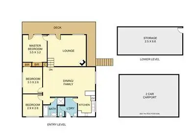 Floorplan of Homely house listing, 117 Inverness Avenue, The Basin VIC 3154