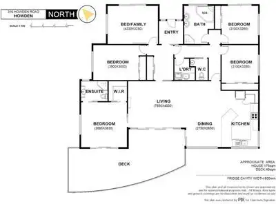 Floorplan of Homely house listing, 316 Howden Road, Howden TAS 7054
