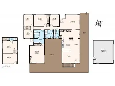Floorplan of Homely house listing, 125 Quamby Road, Guys Hill VIC 3807
