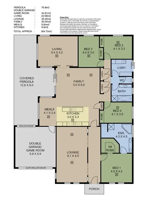 Floorplan of Homely house listing, 15 Strempel Avenue, Hahndorf SA 5245