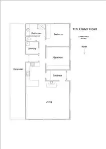 Floorplan of Homely house listing, 105 Fraser Road, King Island TAS 7256