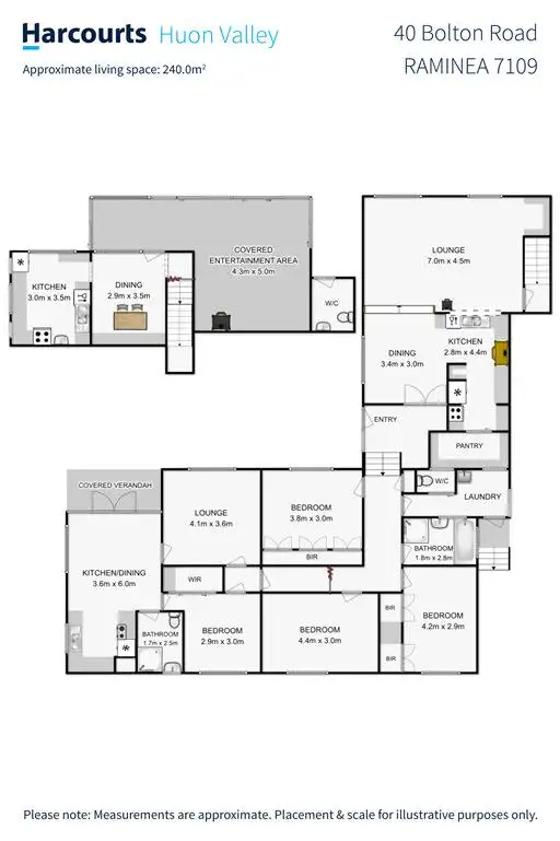 Floorplan of Homely house listing, 40 Bolton Road, Raminea TAS 7109