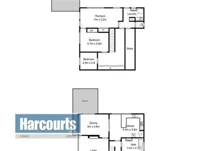 Floorplan of Homely house listing, 19 Fordham Street, Mount Stuart TAS 7000