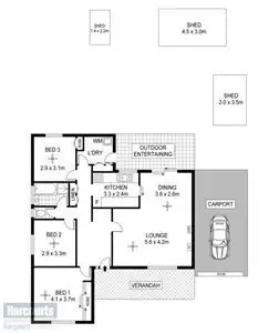 Floorplan of Homely house listing, 219 Whites Road, Paralowie SA 5108