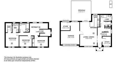 Floorplan of Homely house listing, 15 Hendon Street, Clovelly Park SA 5042