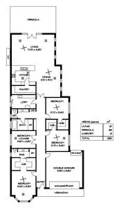 Floorplan of Homely house listing, 4B Avenida Street, Campbelltown SA