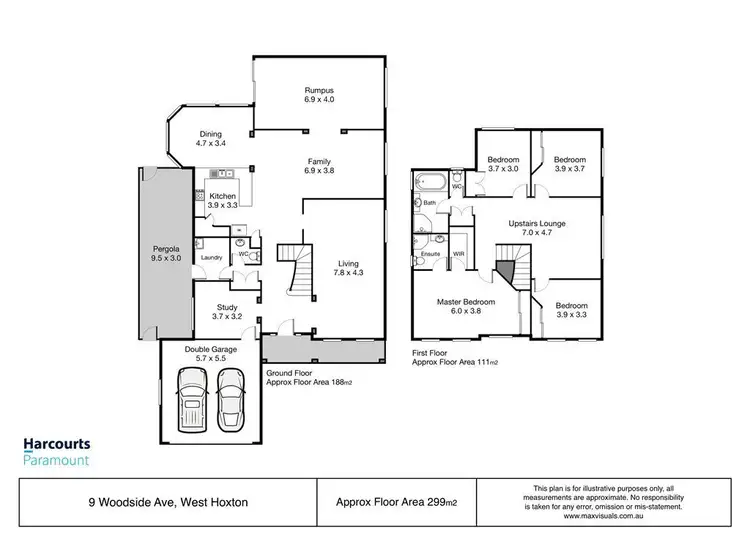 Floorplan of Homely house listing, 9 Woodside Avenue, West Hoxton NSW 2171