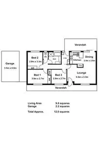 Floorplan of Homely house listing, 26 Halsey Street, Balnarring VIC 3926
