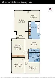 Floorplan of Homely house listing, Address available on request