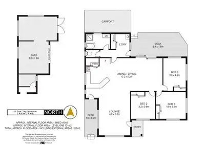 Floorplan of Homely house listing, 36 Pipe Clay Esplanade, Cremorne TAS 7024