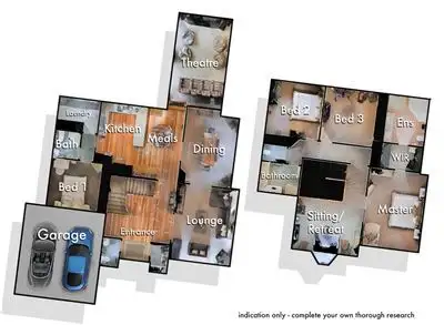 Floorplan of Homely house listing, 21 Telford Drive, Berwick VIC 3806