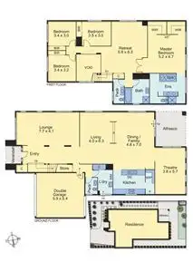 Floorplan of Homely house listing, 19 Kirkwood Avenue, Epping VIC 3076