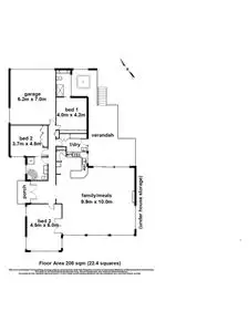 Floorplan of Homely house listing, 26 Kramer Drive, Berwick VIC 3806