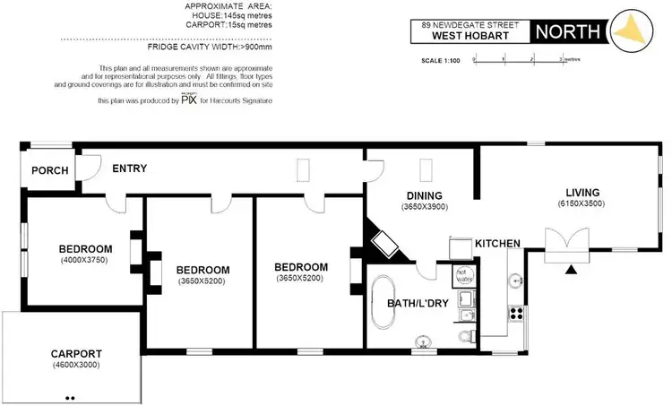 Floorplan of Homely house listing, 89 Newdegate Street, West Hobart TAS 7000