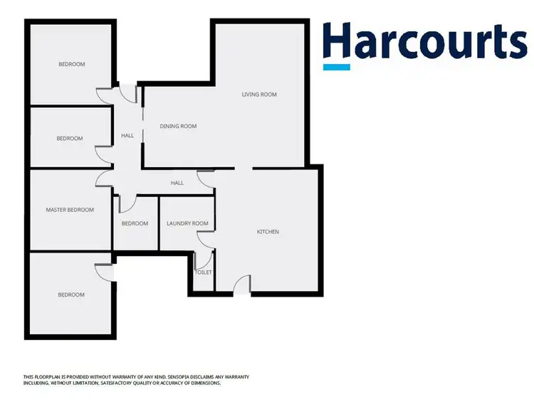 Floorplan of Homely house listing, 45 Frederick Street, Horsham VIC 3400