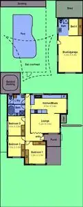 Floorplan of Homely house listing, 81 Burbank Drive, Reservoir VIC 3073