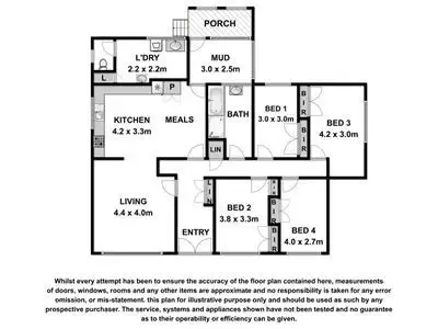 Floorplan of Homely house listing, 17 Stephen Street, Hamilton VIC 3300