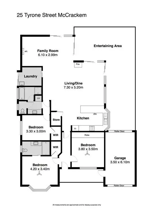 Floorplan of Homely house listing, 25 Tyrone Street, Mccracken SA 5211