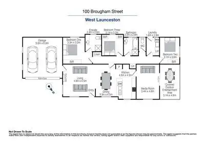 Floorplan of Homely house listing, 100 Brougham Street, West Launceston TAS 7250