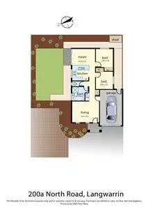 Floorplan of Homely unit listing, 3/200A North Road, Langwarrin VIC 3910