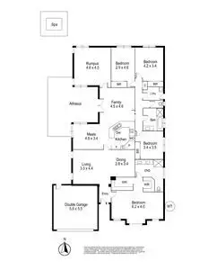 Floorplan of Homely house listing, 13 Monastery Close, Wantirna South VIC 3152