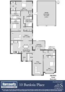 Floorplan of Homely house listing, 10 Banksia Place, Youngtown TAS 7249