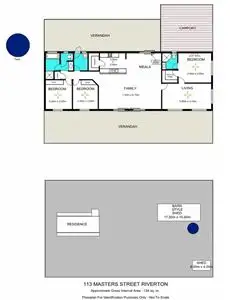 Floorplan of Homely house listing, 113 Masters Street, Riverton SA 5412